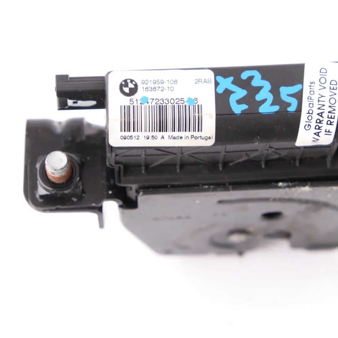 Trunk Lock BMW F36 Gran Coupe X3 F25 Rear Boot Catch Tailgate to with Part number 7233025 Trunk Lock BMW F36 Gran Coupe X3 F25 Rear Boot Catch Tailgate - SKU 7233025 - Part number 7233025