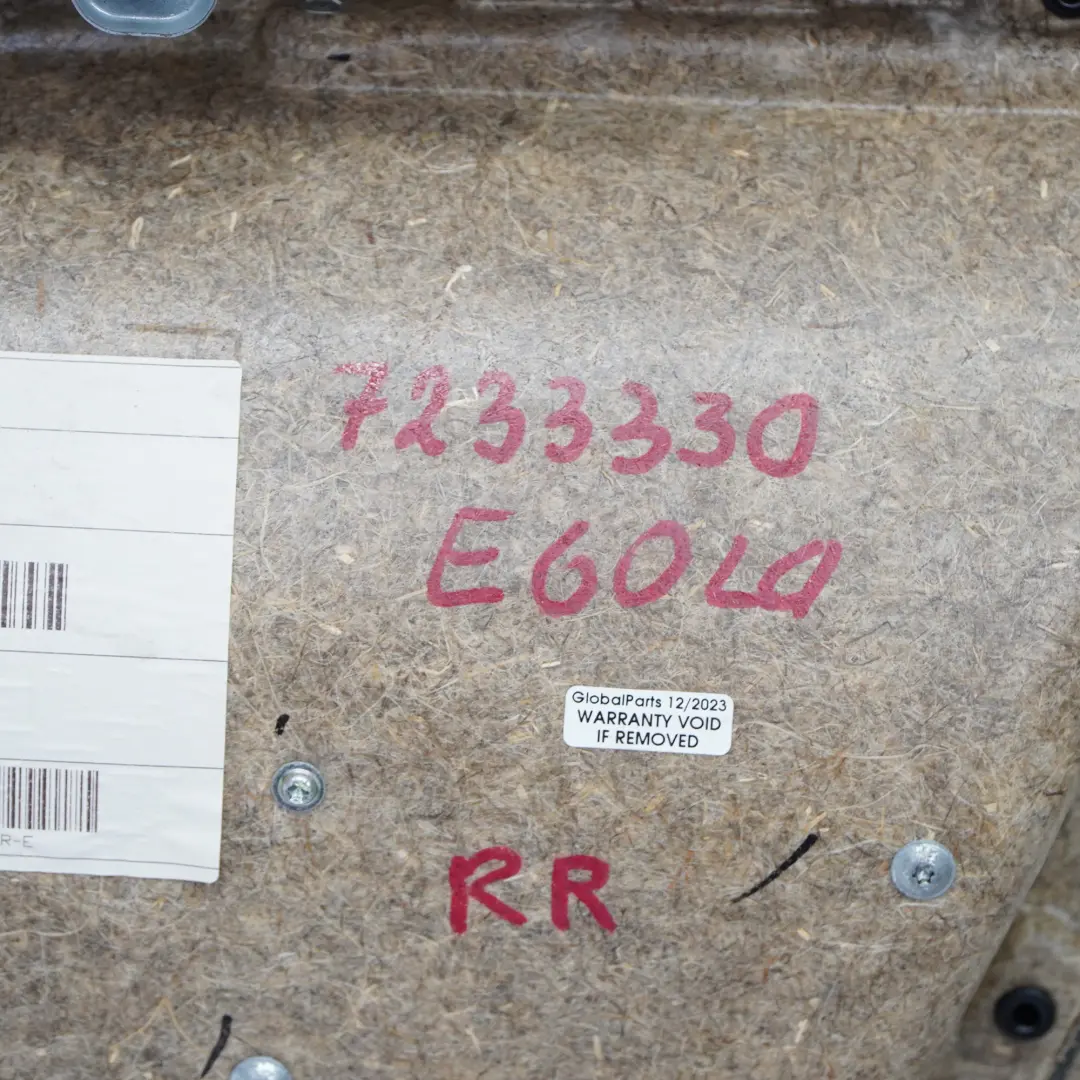 Carte de Porte BMW E60 E61 LCI Garniture du panneau arrière droit en cuir beige pour à propos du numéro de pièce 7233330 Carte de Porte BMW E60 E61 LCI Garniture du panneau arrière droit en cuir beige - SKU 7233330 - Numéro de pièce 7233330