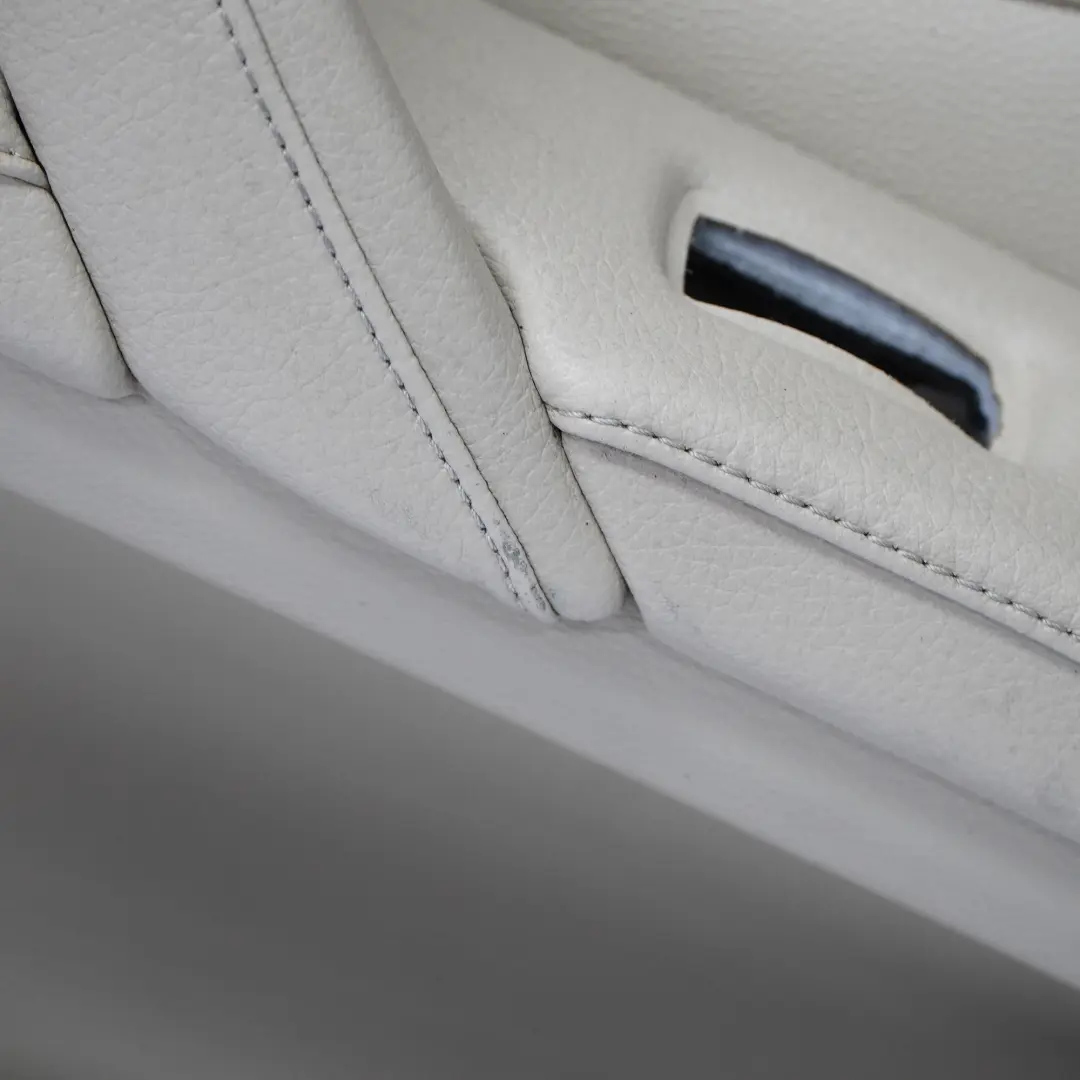  Scheda Porta BMW E60 E61 LCI Pannello posteriore destro Crema Pelle Beige - SKU 7233330 - Numero di parte 7233330