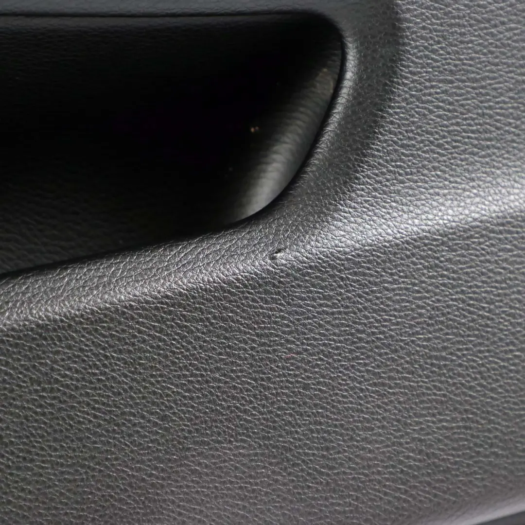 BMW 5 E60 E61 LCI Front Left N/S Door Card Lining Trim Leather Natural Brown - SKU rhd-7233429 - Part number 7233429