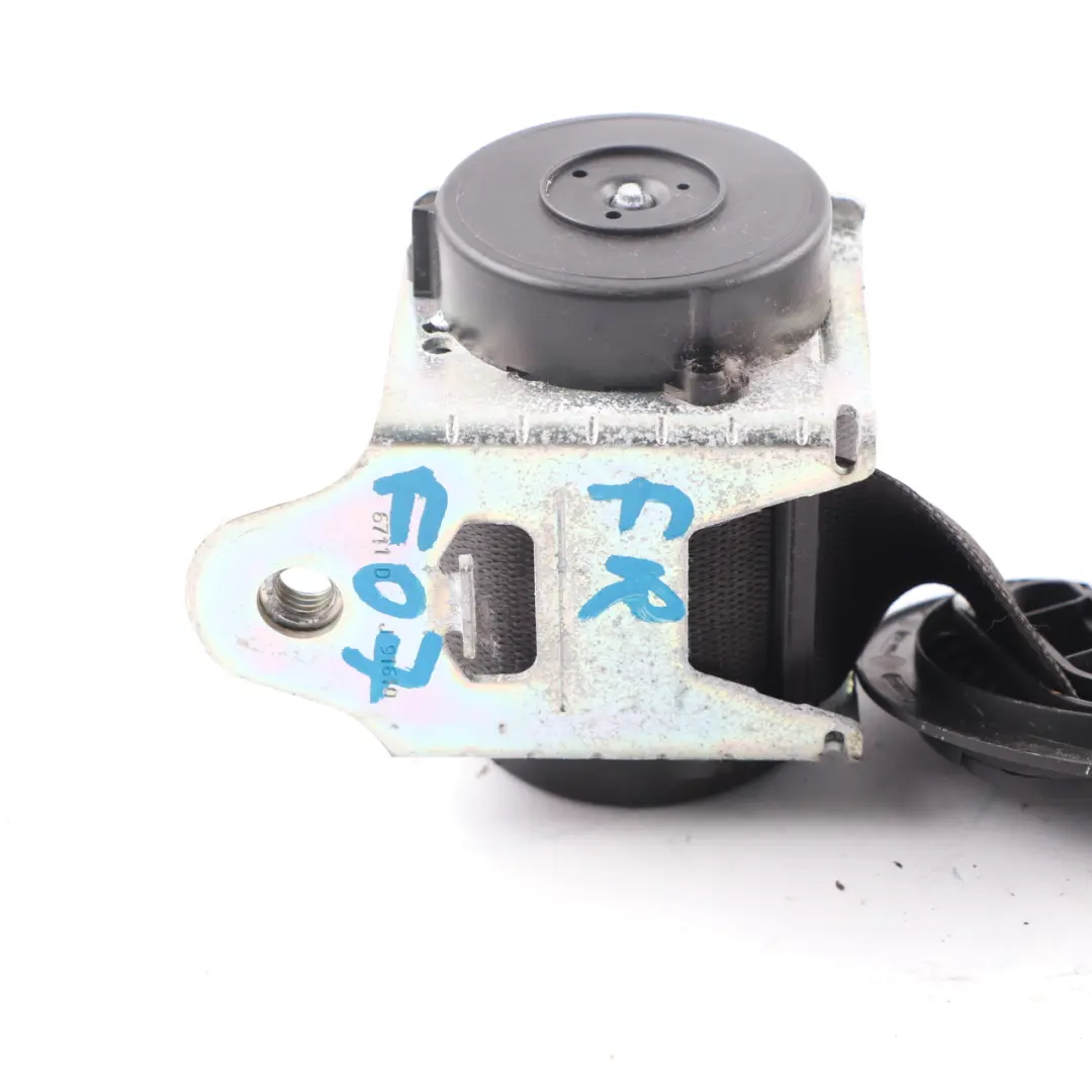 BMW F07 GT Seat Belt Front Right O/S Upper Seatbelt Black - SKU 7233459 - Part number 7233459