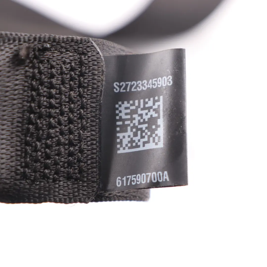 BMW F07 GT Seat Belt Front Right O/S Upper Seatbelt Black - SKU 7233459 - Part number 7233459