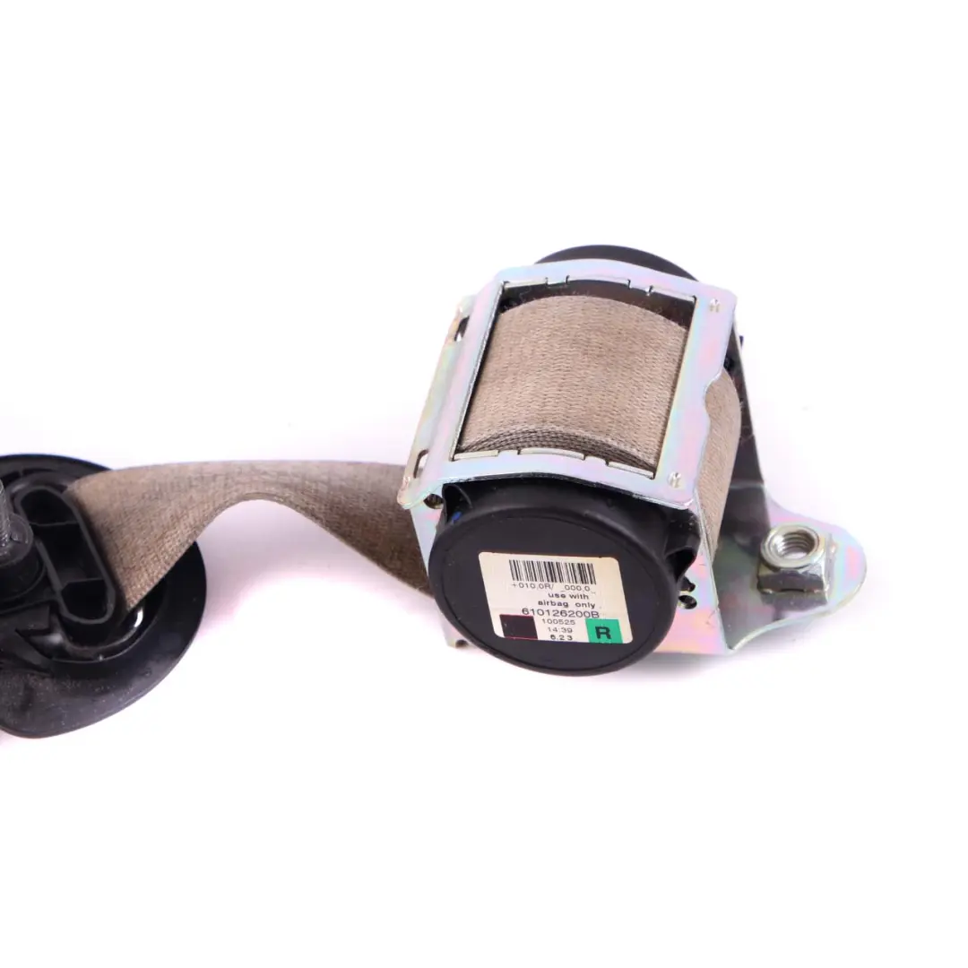 BMW F07 GT Seatbelt Upper Belt Safety Front Right O/S Elfenbein Ivory - SKU 7233462 - Part number 7233462