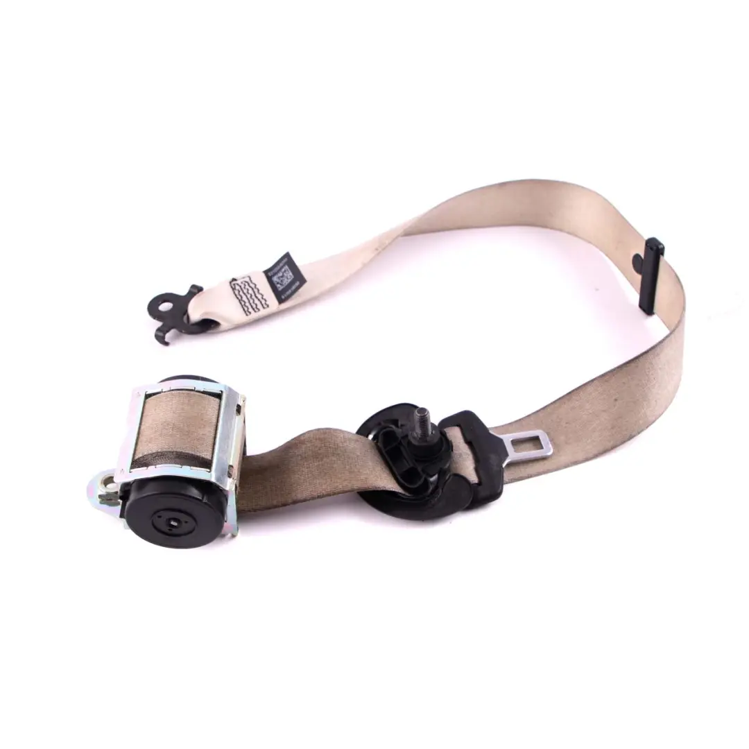 Seatbelt Upper Belt Safety Front Right O/S Elfenbein Ivory to BMW F07 GT with Part number 7233462 BMW F07 GT Seatbelt Upper Belt Safety Front Right O/S Elfenbein Ivory - SKU 7233462 - Part number 7233462
