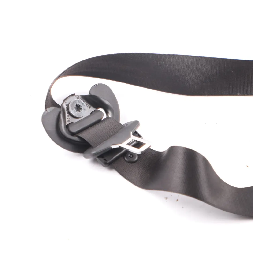 BMW F07 GT Seat Belt Front Left N/S Upper Seatbelt Black - SKU 7233485 - Part number 7233485