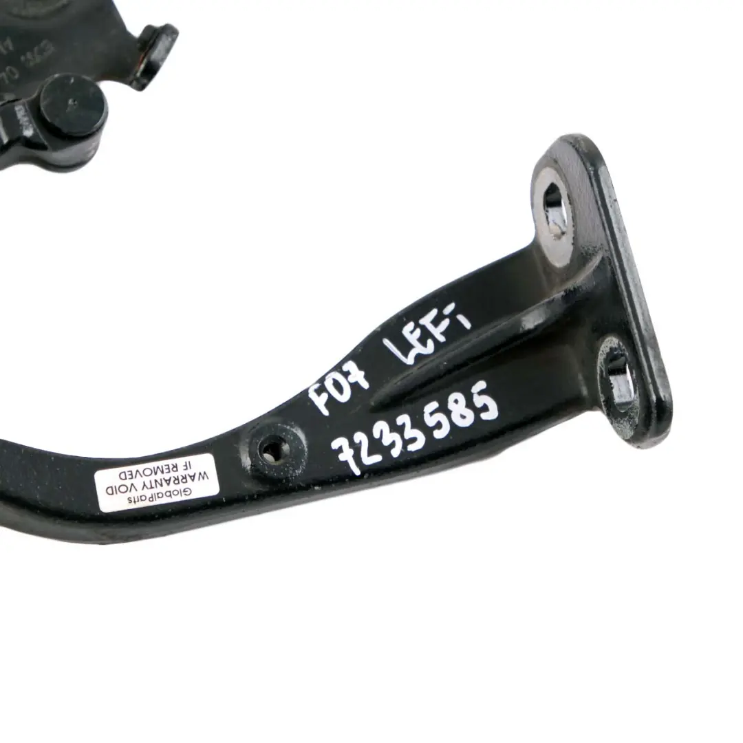  Charnière coffre BMW F07 GT Gran Turismo Boot Gauche Arrière Bas - SKU 7233585 - Numéro de pièce 7233585