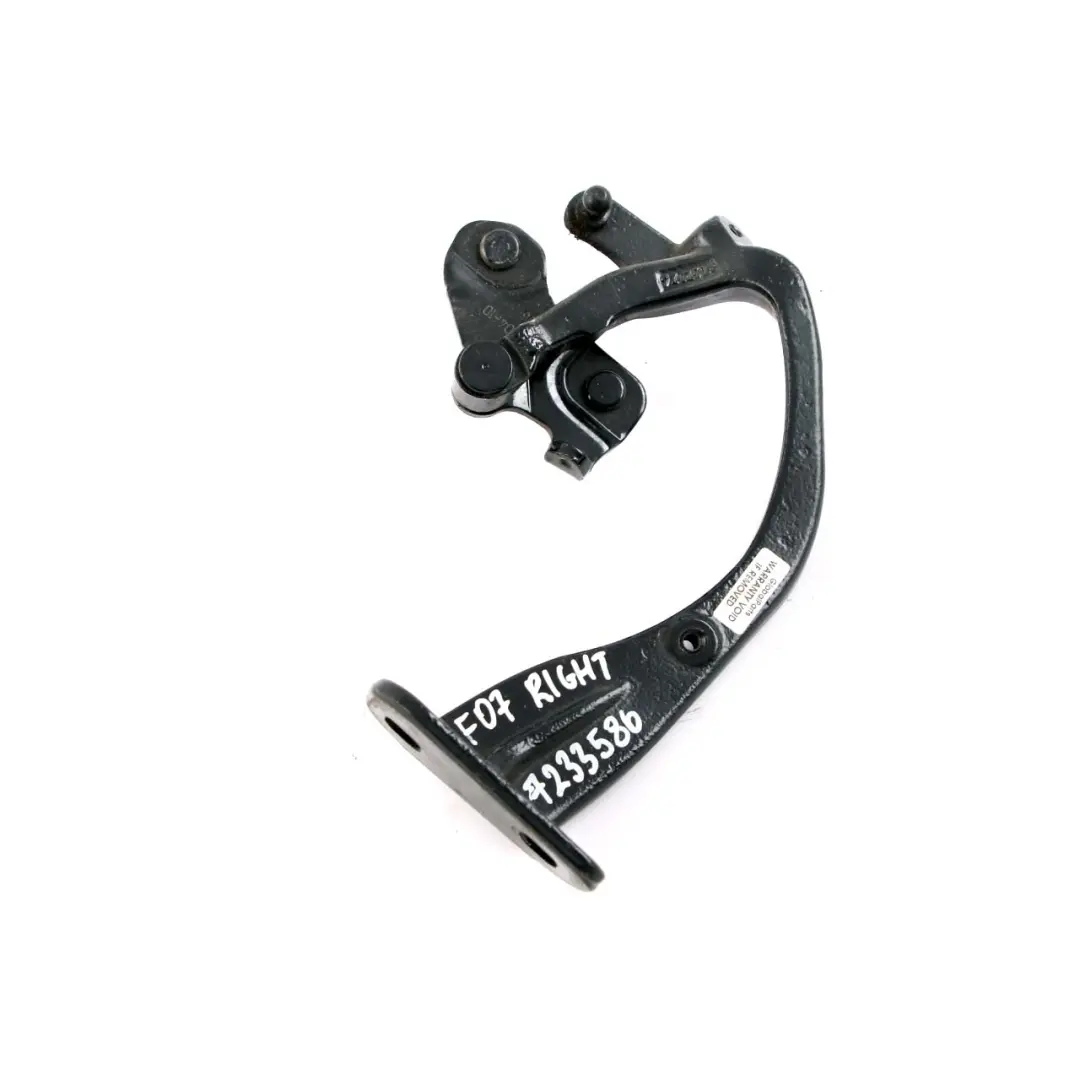 Charnière Coffre BMW F07 GT Gran Turismo arrière droit inférieur pour à propos du numéro de pièce 7233586 Charnière Coffre BMW F07 GT Gran Turismo arrière droit inférieur - SKU 7233586 - Numéro de pièce 7233586
