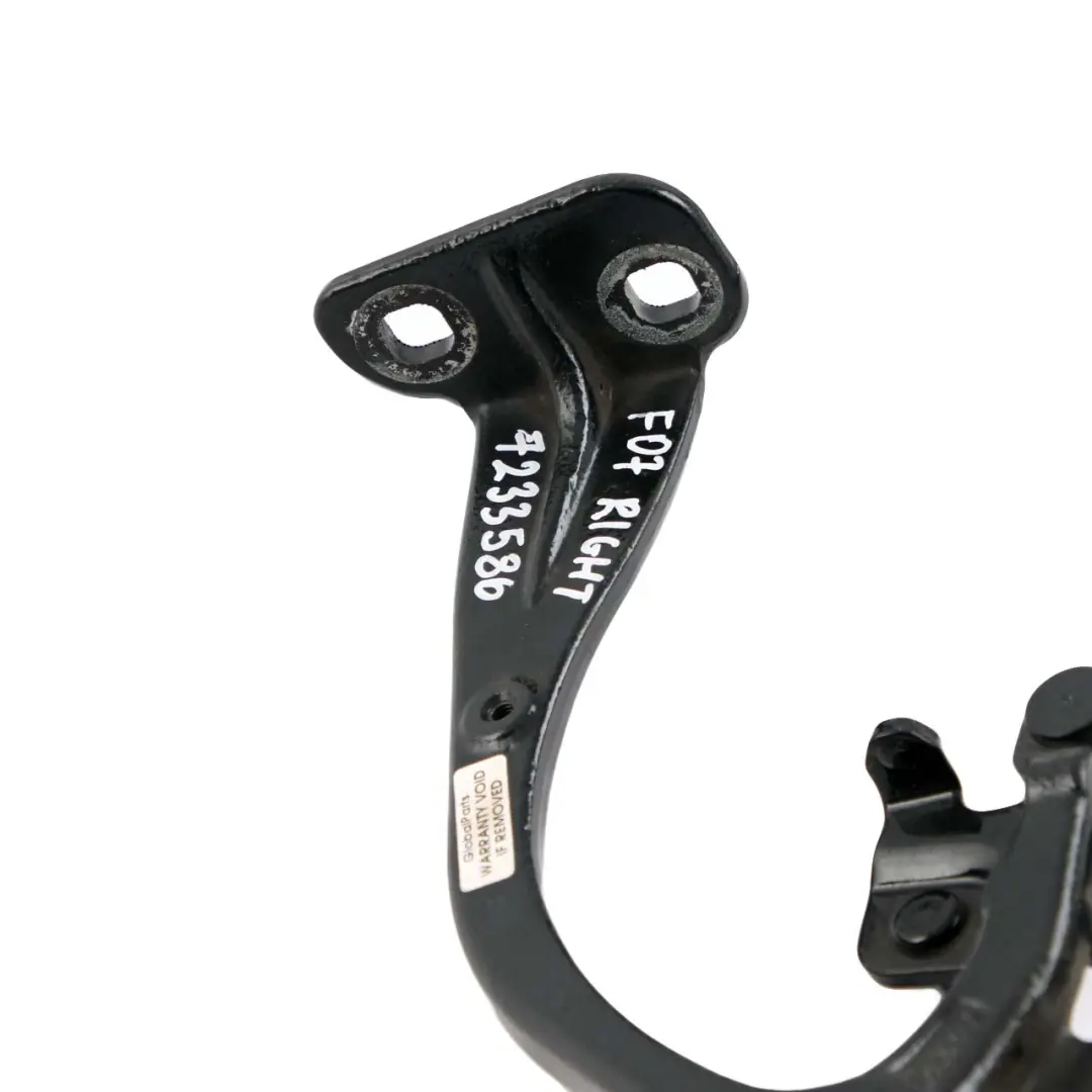 BMW F07 GT Zawias Pokrywy Bagażnika Tylny Prawy Tył Prawy Czarny - SKU 7233586 - Numer Części 7233586