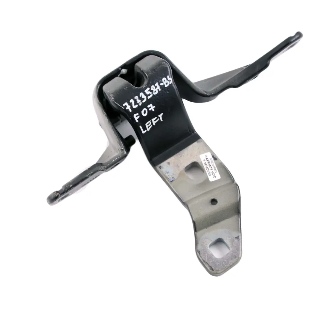 BMW F07 GT Trunk Lid Hinge Boot Left N/S Rear Top Black Sapphire Metallic 475 - SKU 7233587-BS - Part number 7233587