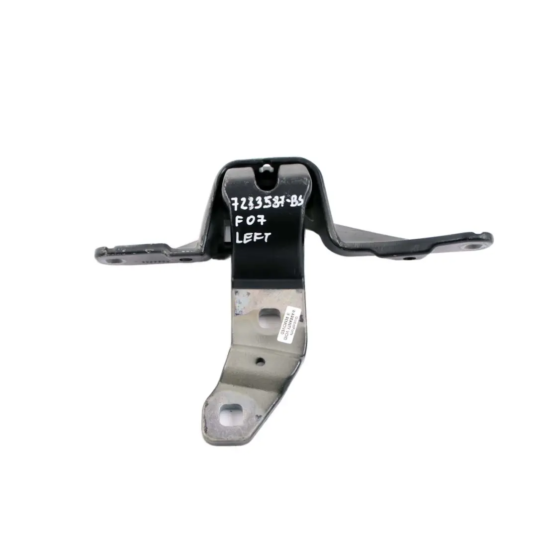 BMW F07 GT Trunk Lid Hinge Boot Left N/S Rear Top Black Sapphire Metallic 475 - SKU 7233587-BS - Part number 7233587