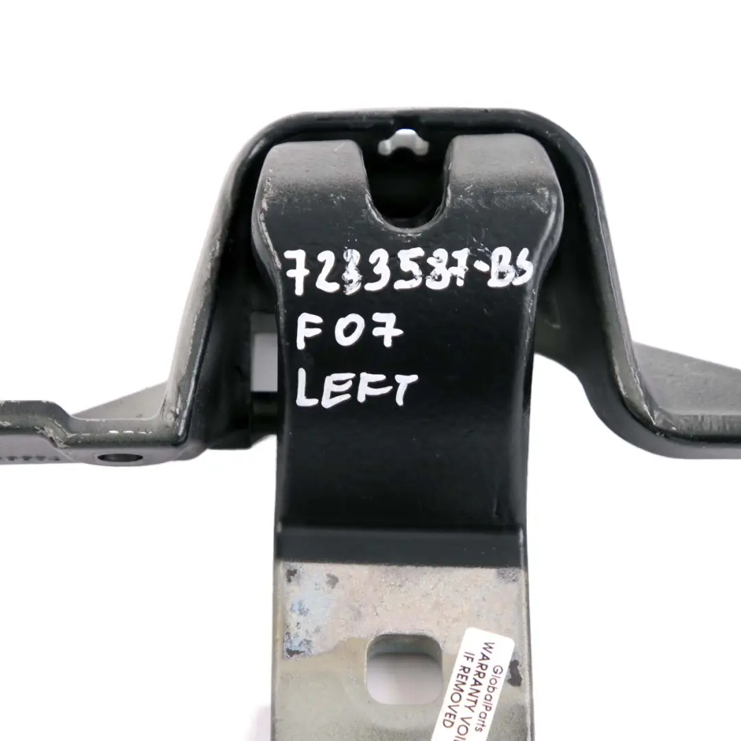 BMW F07 GT Trunk Lid Hinge Boot Left N/S Rear Top Black Sapphire Metallic 475 - SKU 7233587-BS - Part number 7233587