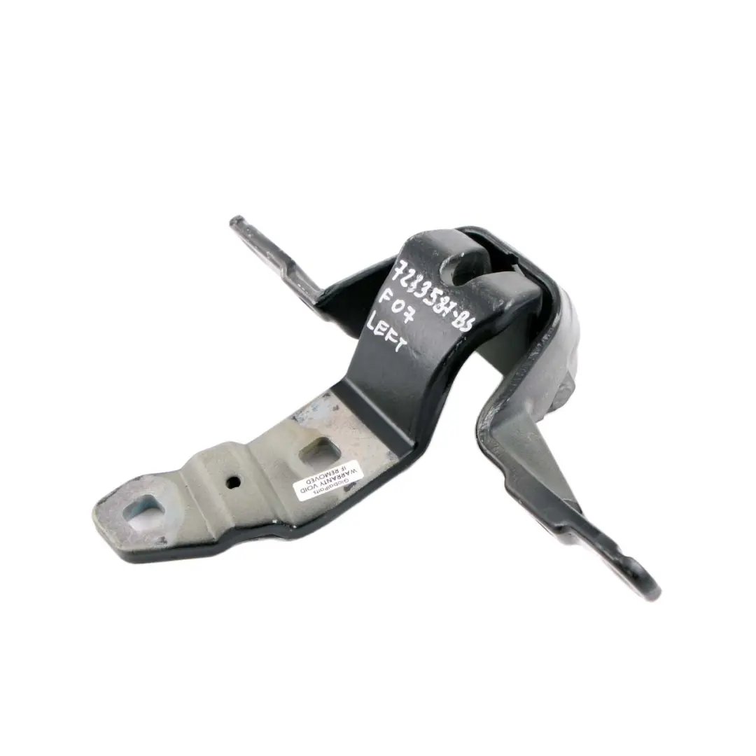 Trunk Lid Hinge Boot Left N/S Rear Top Black Sapphire Metallic 475 to BMW F07 GT with Part number 7233587 BMW F07 GT Trunk Lid Hinge Boot Left N/S Rear Top Black Sapphire Metallic 475 - SKU 7233587-BS - Part number 7233587