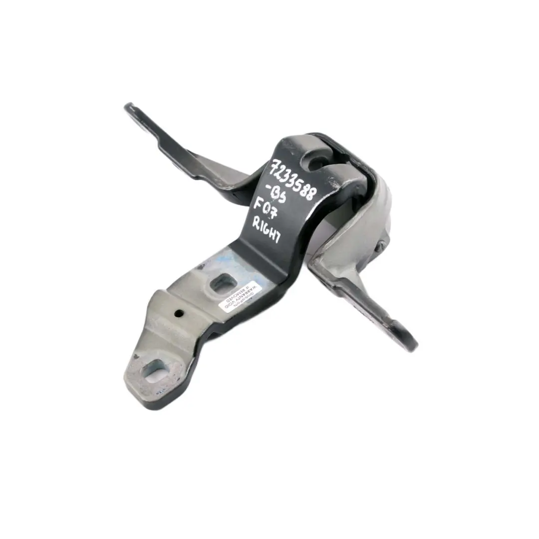 BMW F07 GT Trunk Lid Hinge Boot Right O/S Rear Top Black Sapphire Metallic 475 - SKU 7233588-BS - Part number 7233588