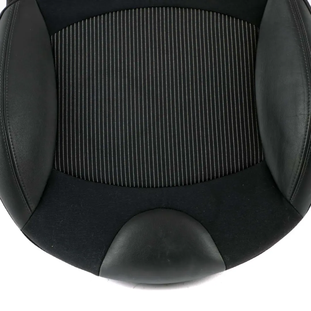 Asiento Deportivo Delantero Izquierdo Funda Cuero Paño Negro para Mini Cooper R56 R57 con número de pieza 7233757 Mini Cooper R56 R57 Asiento Deportivo Delantero Izquierdo Funda Cuero Paño Negro - SKU 7233757 - Número de pieza 7233757