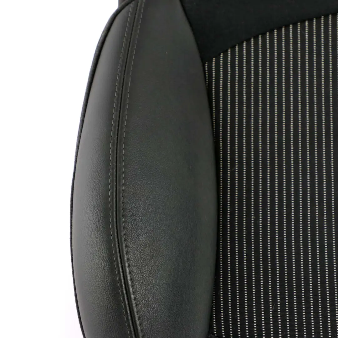 Mini Cooper R55 R56 R57 Front Left Sport Seat N/S Cover Black Cloth Leather - SKU 7233757 - Part number 7233757