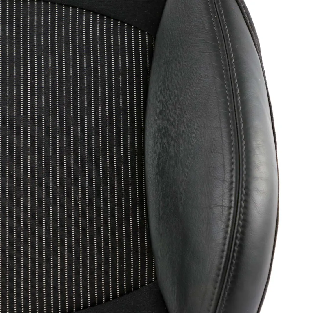  Siège Sport Avant Gauche Pour Mini Cooper R56 R57 Housse En Tissu Noir Et Cuir - SKU 7233757 - Numéro de pièce 7233757