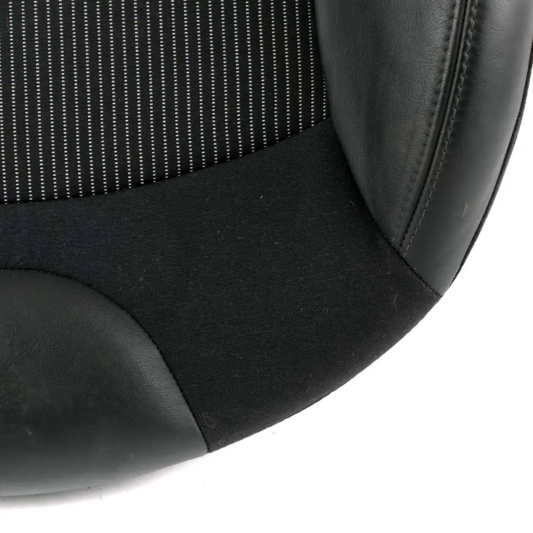 Mini Cooper R55 R56 R57 Front Left Sport Seat N/S Cover Black Cloth Leather - SKU 7233757 - Part number 7233757