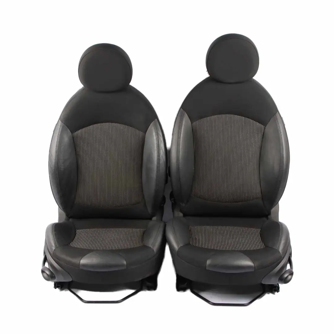 Seats Mini R56 Sport Fabric Cloth/Leather Ray Carbon-Black Front Rear Seat to with Part number 7233758 Seats Mini R56 Sport Fabric Cloth/Leather Ray Carbon-Black Front Rear Seat - SKU 7233758 - Part number 7233758