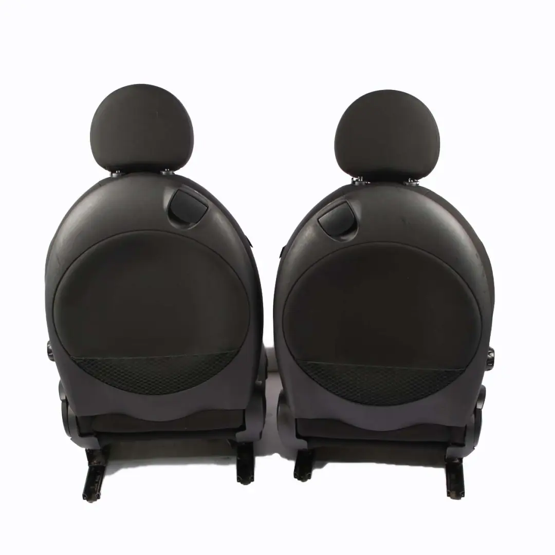 Seats Mini Cooper R56 Sport Fabric Cloth/Leather Cream White Front Rear Seat to with Part number 7233760 Seats Mini Cooper R56 Sport Fabric Cloth/Leather Cream White Front Rear Seat - SKU 7233760-1 - Part number 7233760