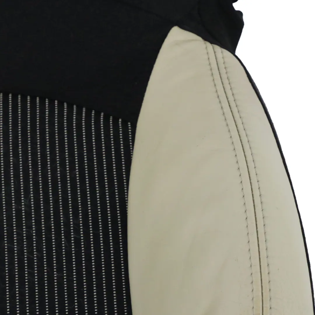 Anteriore Destra Sport Coprisedile Mezza Pelle Crema Bianco per Mini Cooper R56 R57 con numero di parte 7233760 Mini Cooper R56 R57 Anteriore Destra Sport Coprisedile Mezza Pelle Crema Bianco - SKU 7233760-2 - Numero di parte 7233760