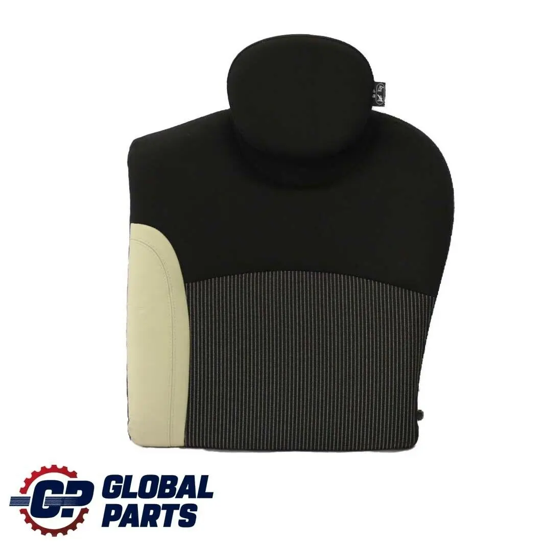 Respaldo Asiento Trasero Izquierdo Tela / Cuero Crema Blanco para Mini Cooper One R56 con número de pieza 7233786 Mini Cooper One R56 Respaldo Asiento Trasero Izquierdo Tela / Cuero Crema Blanco - SKU 7233786 - Número de pieza 7233786