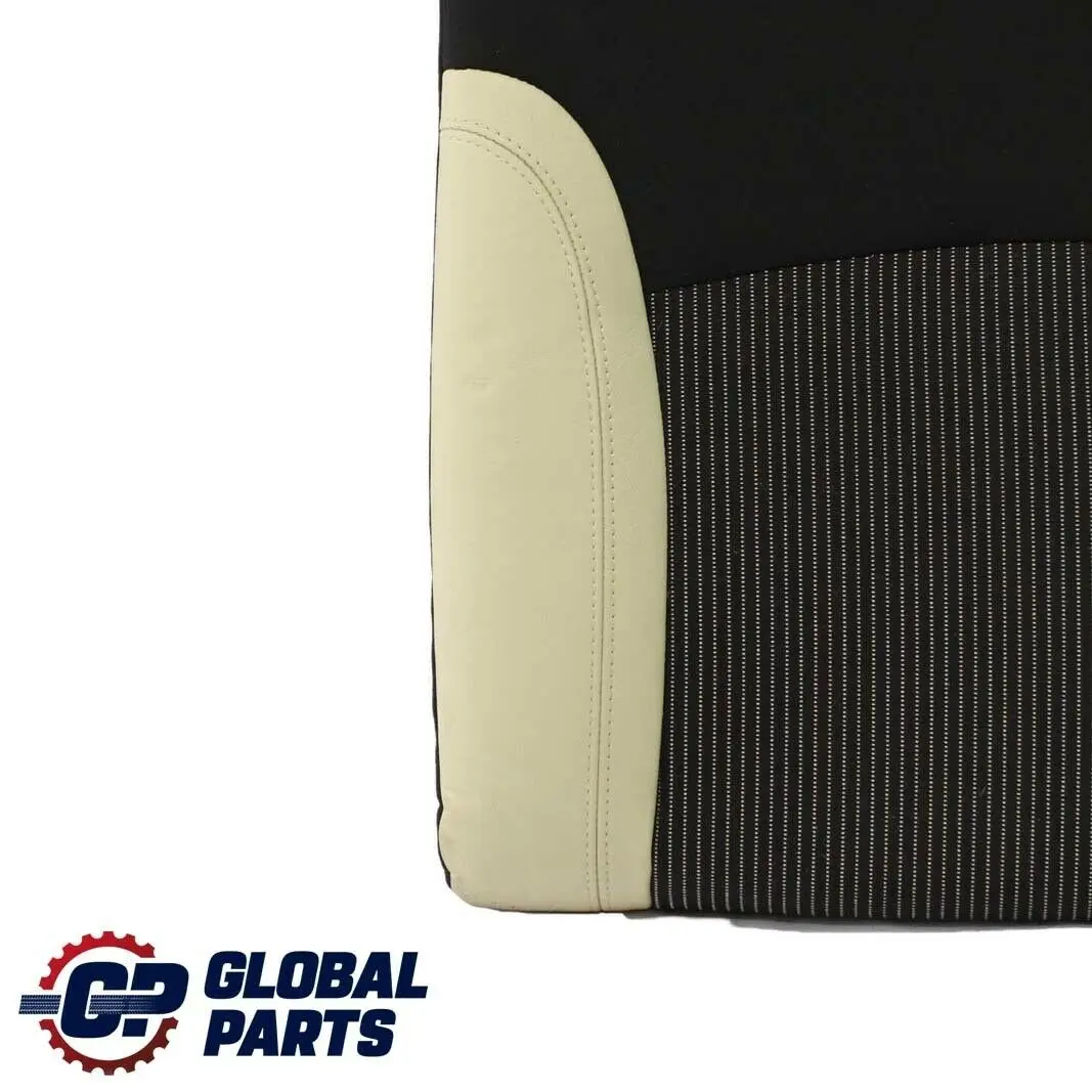 Left N/S Seat Backrest Cloth / Leather Cream White to Mini Cooper One R56 Rear with Part number 7233786 Mini Cooper One R56 Rear Left N/S Seat Backrest Cloth / Leather Cream White - SKU 7233786 - Part number 7233786
