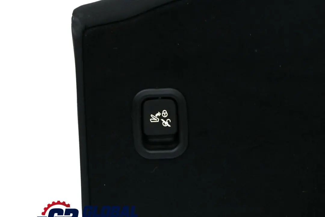 Mini Cooper R56 Rear Right O/S Seat Backrest Cloth / Leather Carbon Black - SKU 7233791 - Part number 7233791