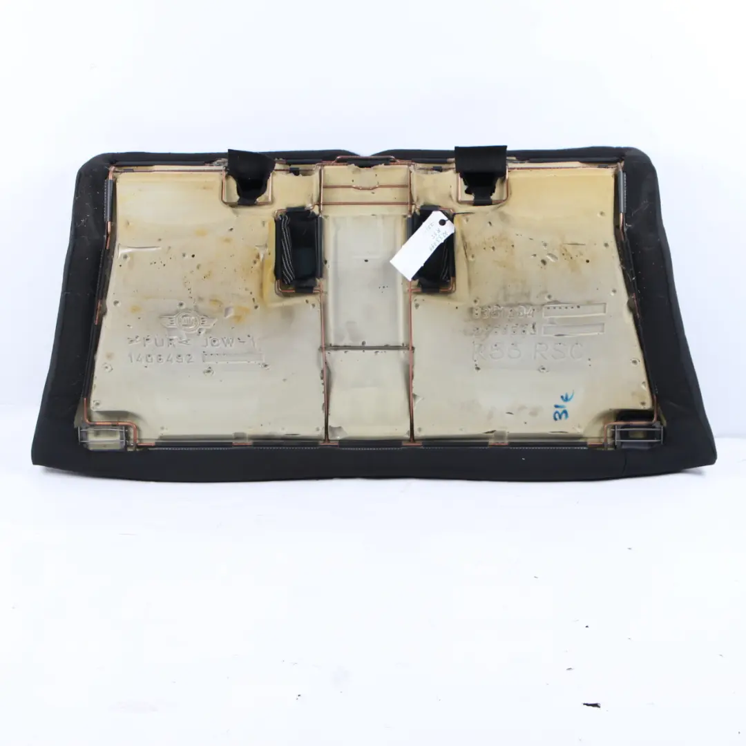 Bench Sofa Couch Cloth / Leather Carbon Black to Mini Clubman R55 Rear Seat with Part number 7270402 Mini Clubman R55 Rear Seat Bench Sofa Couch Cloth / Leather Carbon Black - SKU 7233799 - Part number 7270402