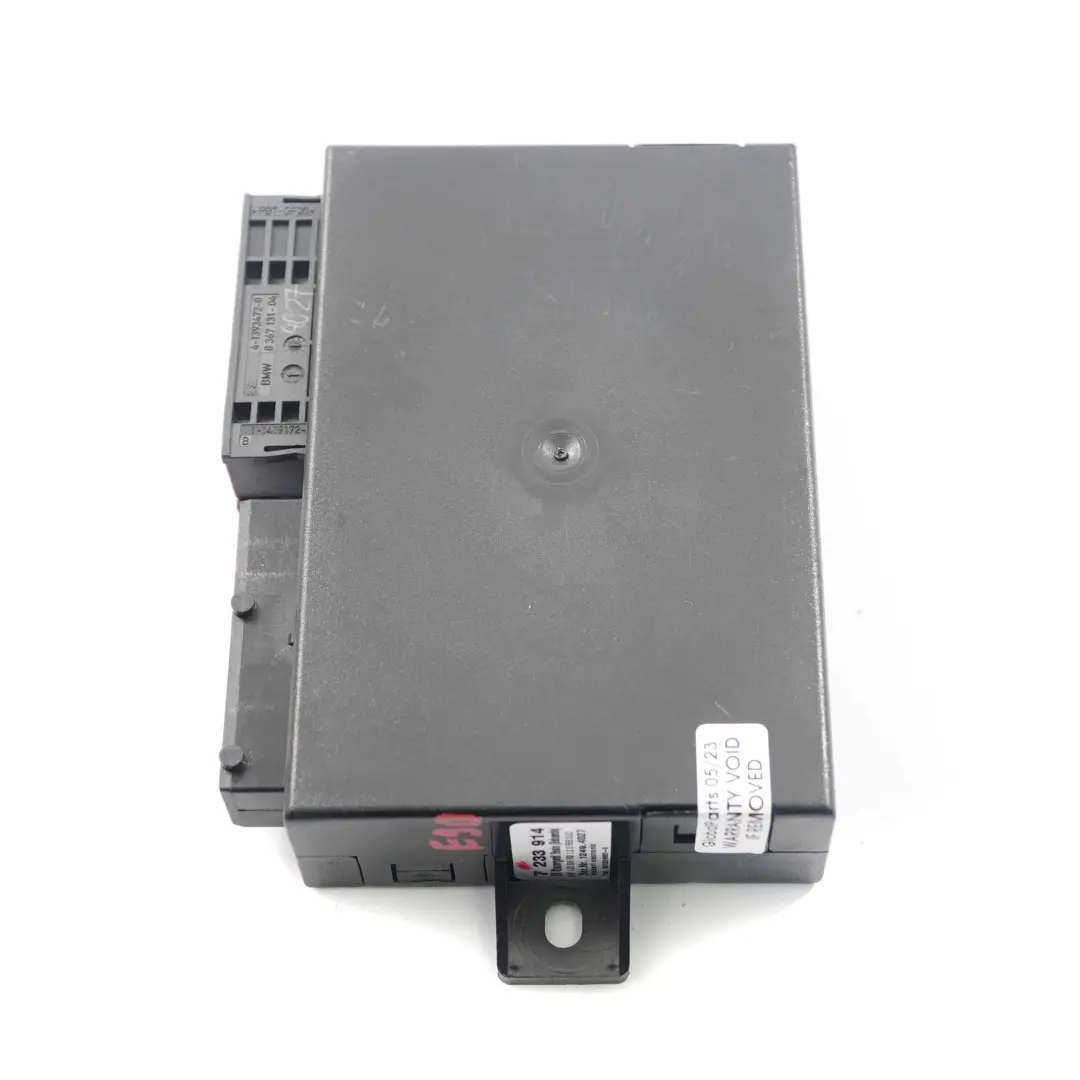 BMW E90 E91 Central Locking Lock Immobilizer Control Unit Module ECU - SKU 7233914 - Part number 7233914