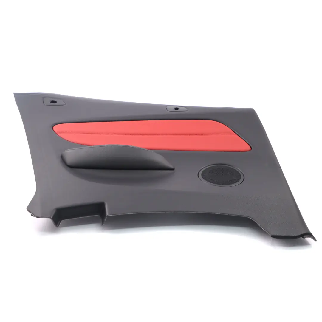 Lateral Trim Panel BMW E88 Rear Left N/S Covering Leather Boston Coral Red to with Part number 7234269 Lateral Trim Panel BMW E88 Rear Left N/S Covering Leather Boston Coral Red - SKU 7234269 - Part number 7234269