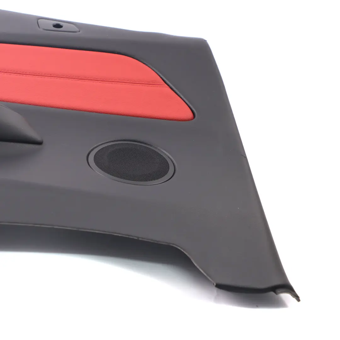 Lateral Trim Panel BMW E88 Rear Left N/S Covering Leather Boston Coral Red to with Part number 7234269 Lateral Trim Panel BMW E88 Rear Left N/S Covering Leather Boston Coral Red - SKU 7234269 - Part number 7234269