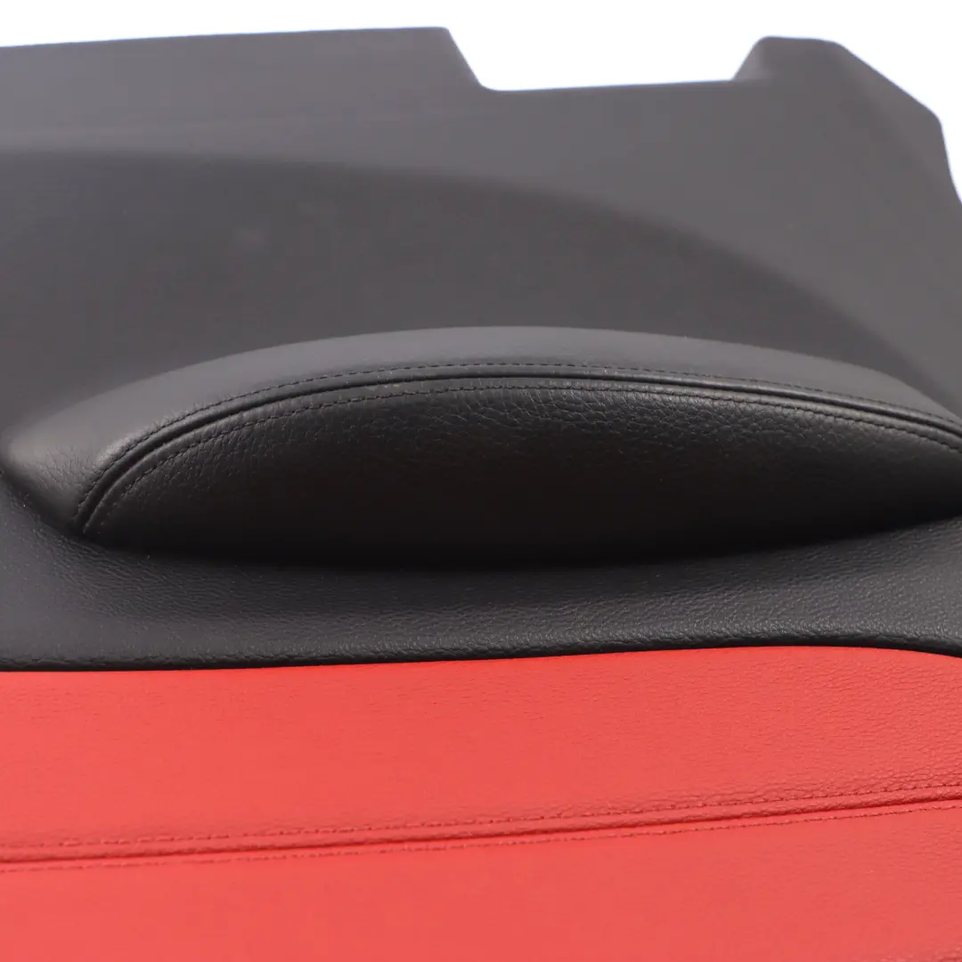 Lateral Trim Panel BMW E88 Rear Left N/S Covering Leather Boston Coral Red to with Part number 7234269 Lateral Trim Panel BMW E88 Rear Left N/S Covering Leather Boston Coral Red - SKU 7234269 - Part number 7234269
