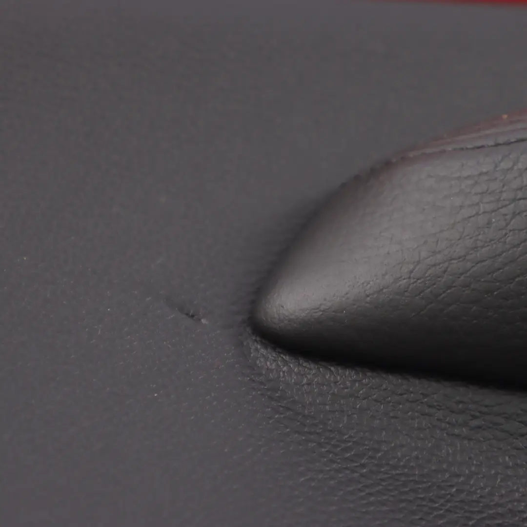 BMW E88 Boczek Panel Wykończenie Środka Prawe Tylne Czerwona Skóra - SKU 7234270 - Numer Części 7234270