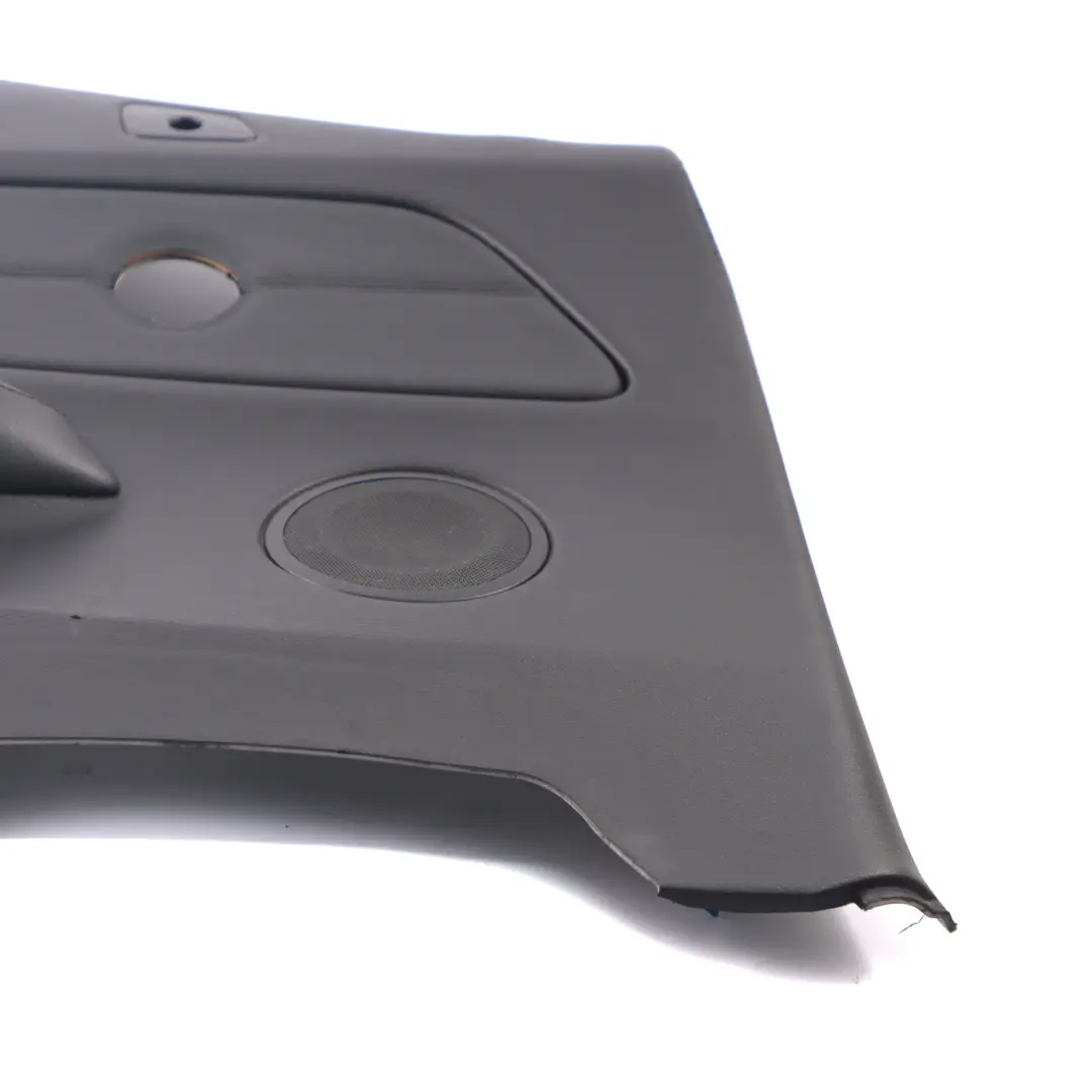 Boczek Panel HiFi Wykończenie Środka Lewe Tylne Czarna Skóra do BMW E88 o numerze 7234277 BMW E88 Boczek Panel HiFi Wykończenie Środka Lewe Tylne Czarna Skóra - SKU 7234277 - Numer Części 7234277