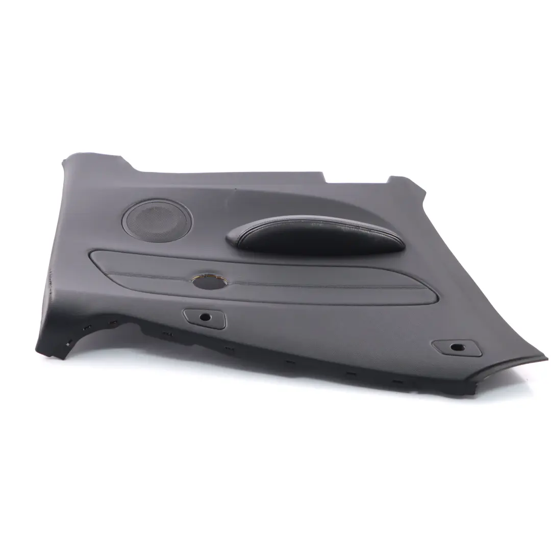 Panneau de garniture latérale arrière gauche Cuir noir Boston pour BMW E88 à propos du numéro de pièce 7234277 BMW E88 Panneau de garniture latérale arrière gauche Cuir noir Boston - SKU 7234277 - Numéro de pièce 7234277