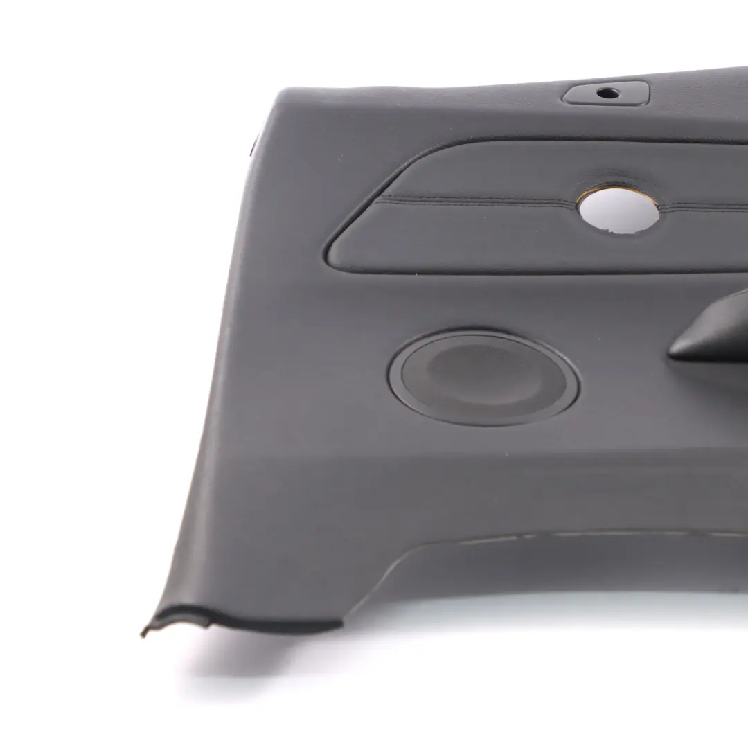 Lateral Trim Panel HiFi Rear Right O/S Cabrio Black Leather Boston to BMW E88 with Part number 7234278 BMW E88 Lateral Trim Panel HiFi Rear Right O/S Cabrio Black Leather Boston - SKU 7234278 - Part number 7234278