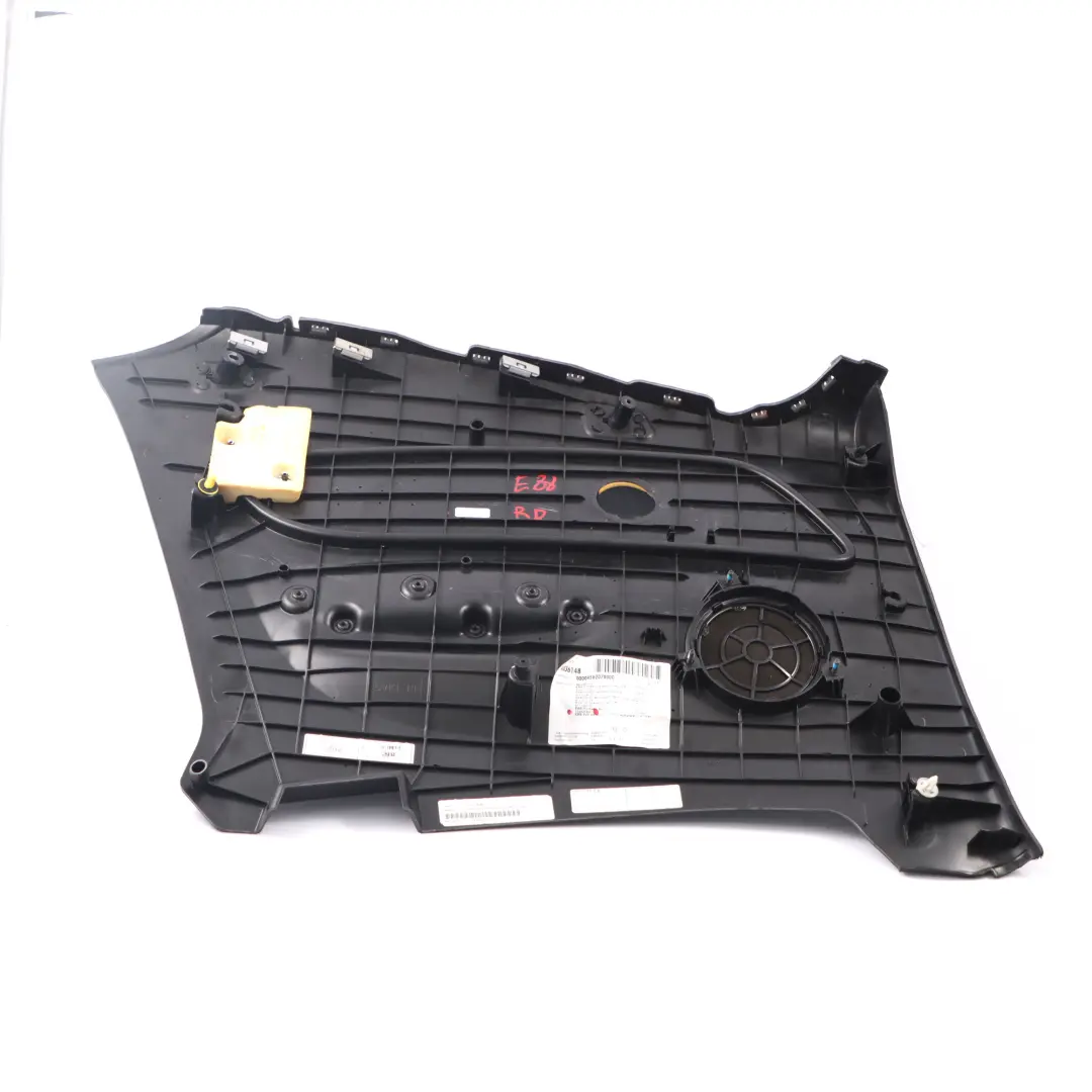 Seitenverkleidung hinten rechts Cabrio Schwarz Leder Boston für BMW E88 mit Teilenummer 7234278 BMW E88 Seitenverkleidung hinten rechts Cabrio Schwarz Leder Boston - SKU 7234278 - Teilenummer 7234278