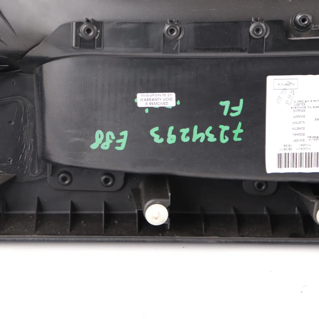 Front Left N/S Trim Panel Door Card Leather Boston Black to BMW 1 E88 Convertible with Part number 7234293 BMW 1 E88 Convertible Front Left N/S Trim Panel Door Card Leather Boston Black - SKU 7234293 - Part number 7234293