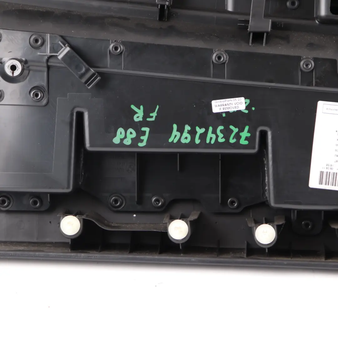  Door Card BMW E88 Convertible Front Right O/S Trim Panel Leather Boston Black - SKU 7234294 - Part number 7234294