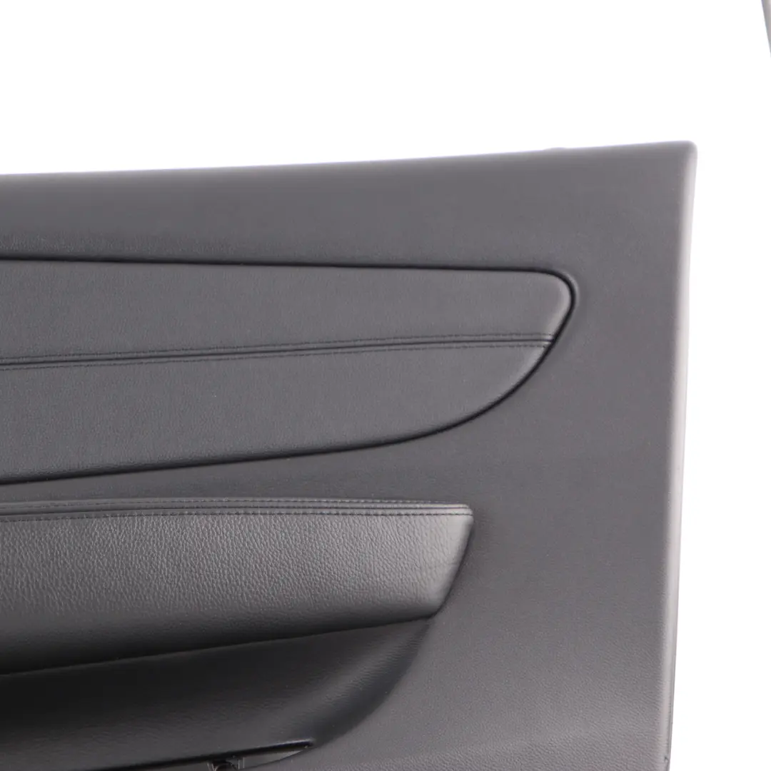  Door Card BMW E88 Convertible Front Right O/S Trim Panel Leather Boston Black - SKU 7234294 - Part number 7234294