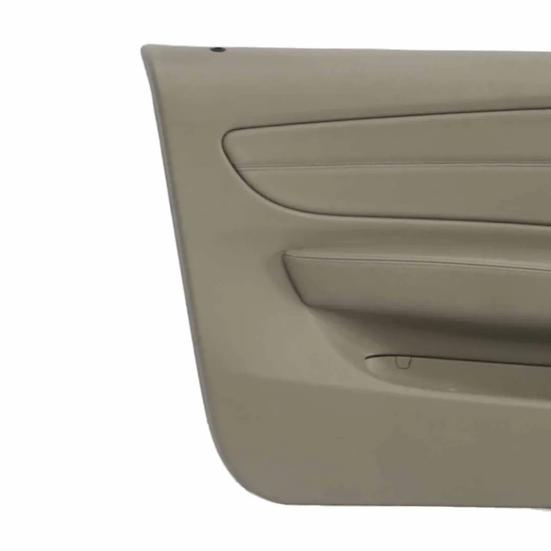  Scheda Porta BMW E88 Cabrio Anteriore Sinistra Pannello Porta Pelle Boston Beige - SKU 7234297 - Numero di parte 7234297