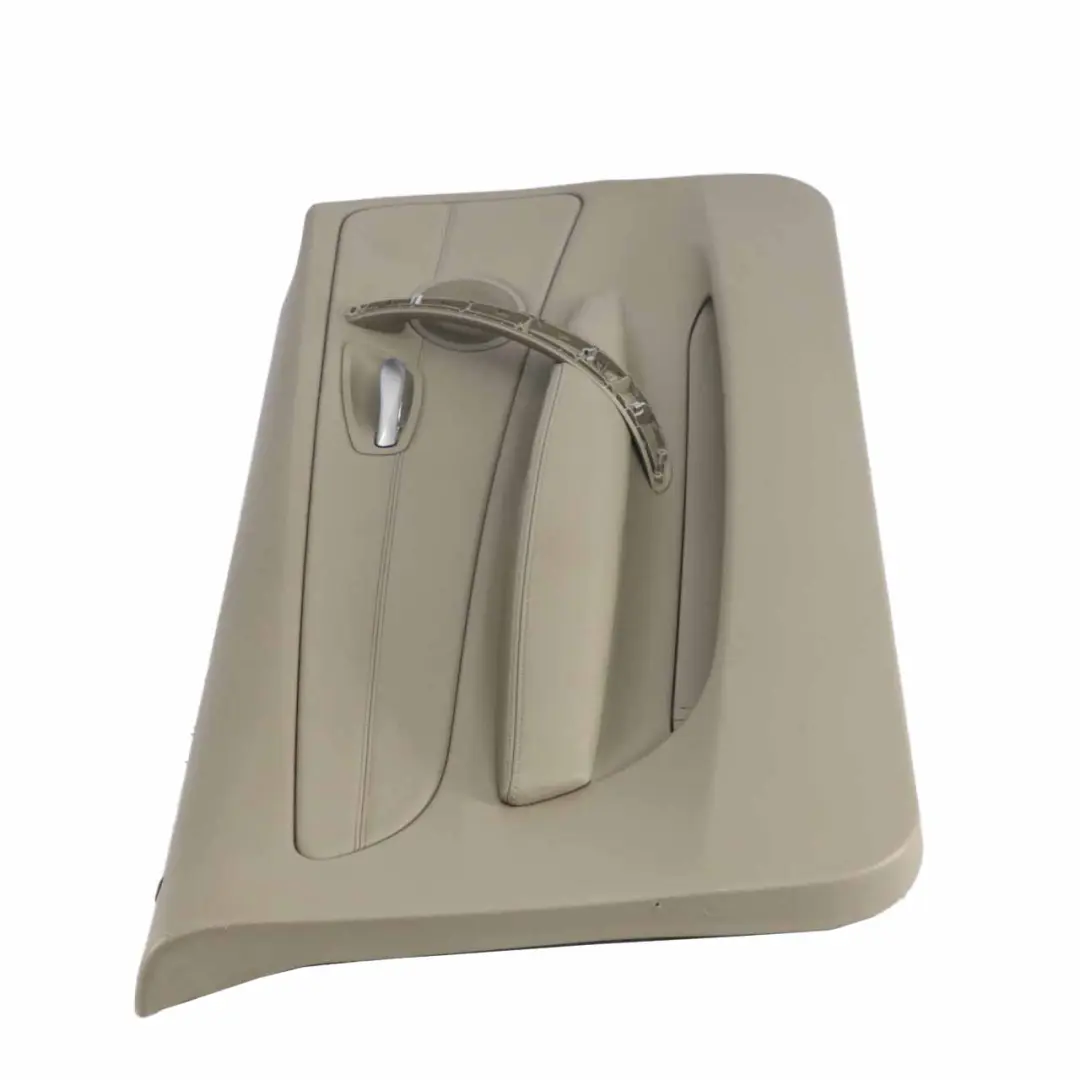  Scheda Porta BMW E88 Cabrio Anteriore Sinistra Pannello Porta Pelle Boston Beige - SKU 7234297 - Numero di parte 7234297
