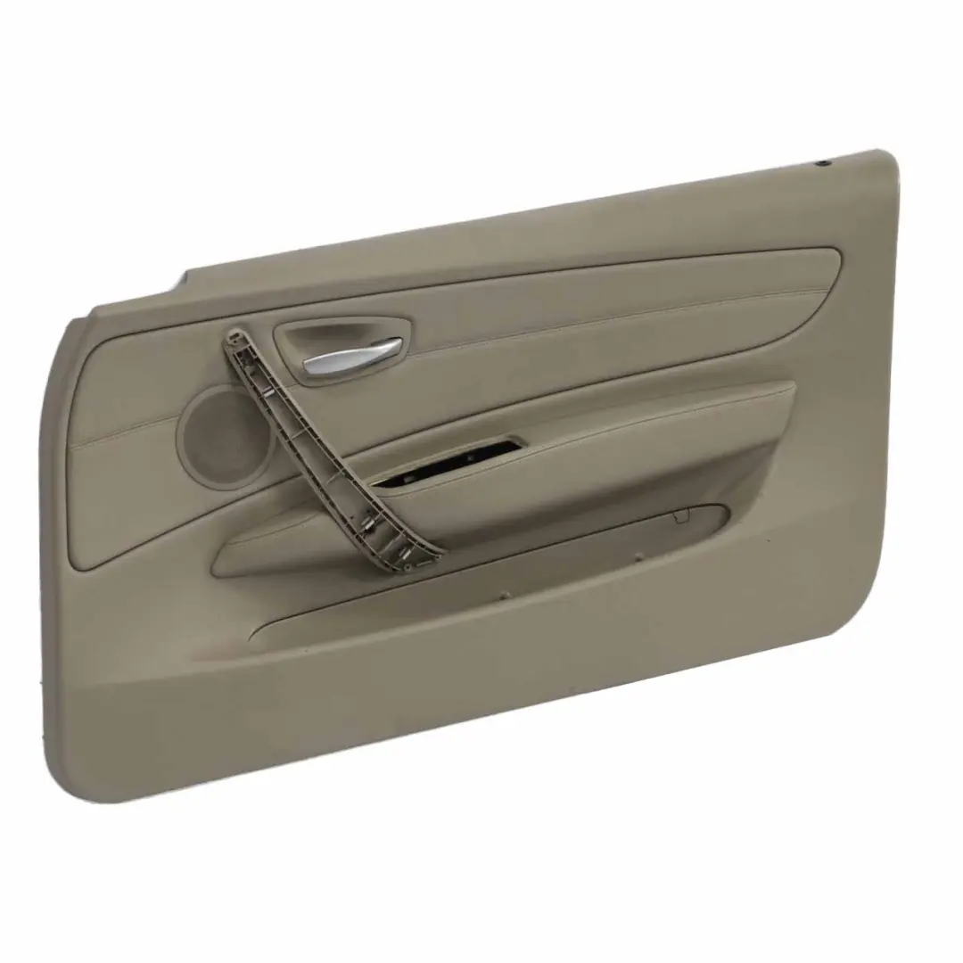  Scheda Porta BMW E88 Cabrio Anteriore Sinistra Pannello Porta Pelle Boston Beige - SKU 7234298 - Numero di parte 7234298