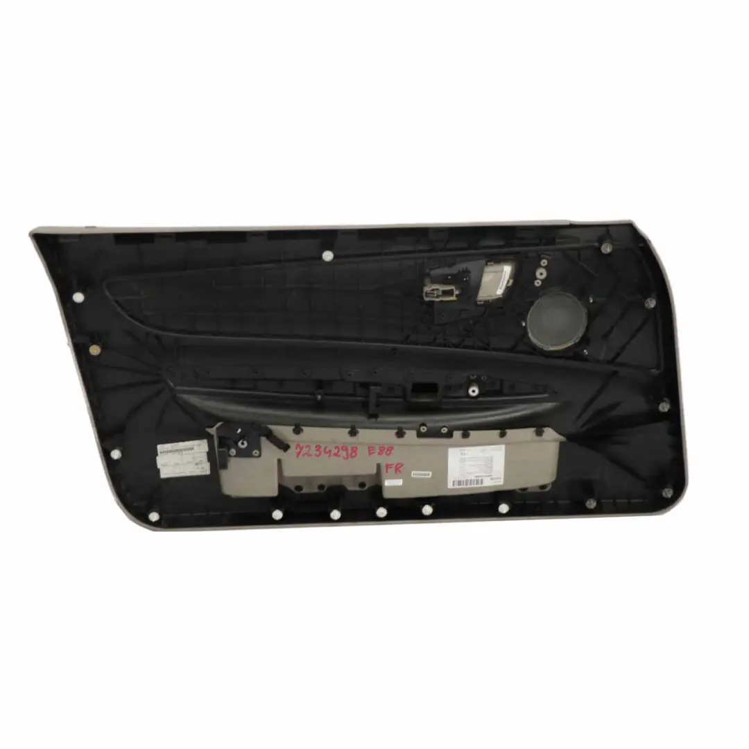  Tarjeta de puerta BMW E88 Cabrio Puerta Delantera Derecha Cuero Boston Beige - SKU 7234298 - Número de pieza 7234298