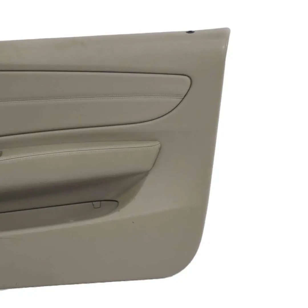  Scheda Porta BMW E88 Cabrio Anteriore Sinistra Pannello Porta Pelle Boston Beige - SKU 7234298 - Numero di parte 7234298