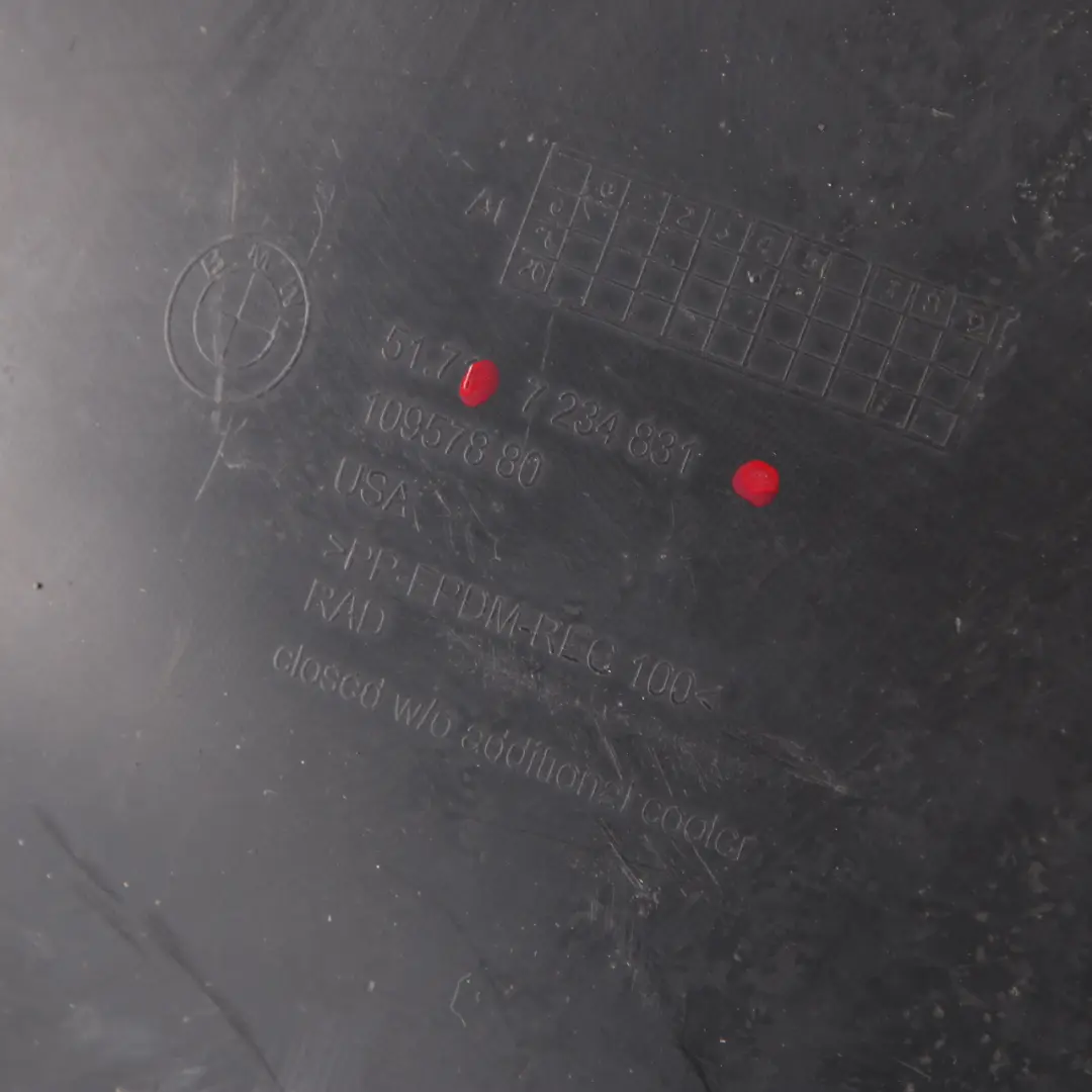 Copricerchio BMW X5 E70 LCI anteriore sinistro anteriore per con numero di parte 7234831 Copricerchio BMW X5 E70 LCI anteriore sinistro anteriore - SKU 7234831 - Numero di parte 7234831