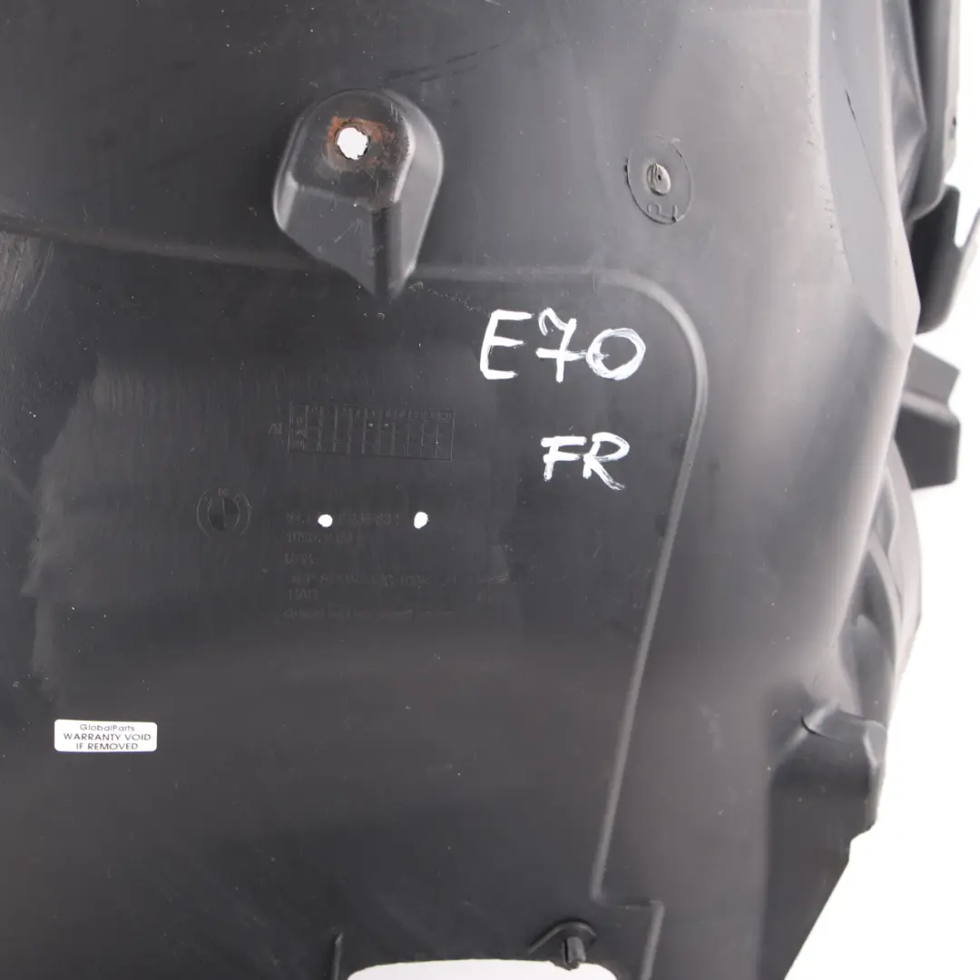  Passage de roue BMW X5 E70 LCI Avant Droit Section Avant - SKU 7234832 - Numéro de pièce 7234832