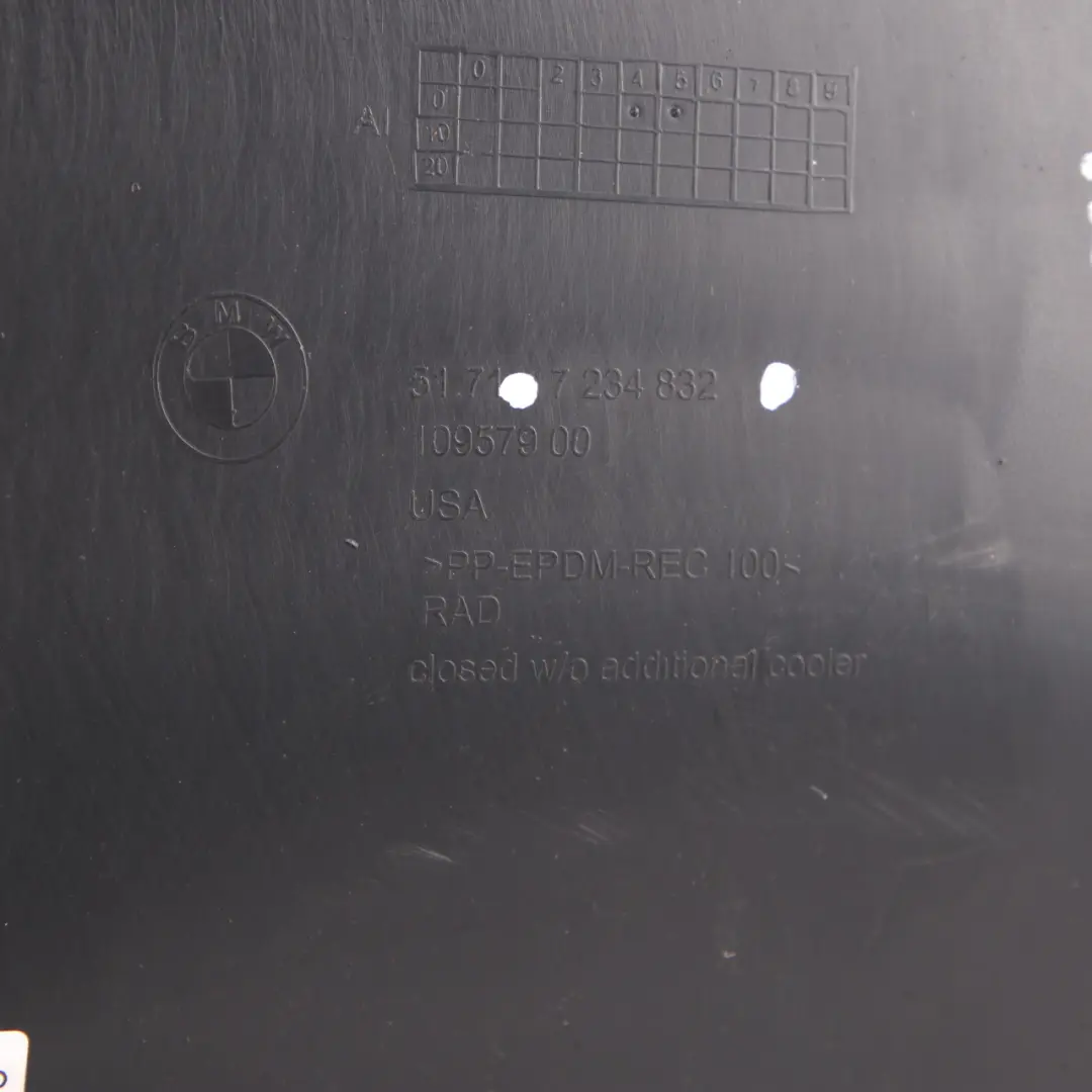 Osłona Nadkole Prawy Przód do BMW X5 E70 o numerze 7234832 BMW X5 E70 Osłona Nadkole Prawy Przód - SKU 7234832 - Numer Części 7234832