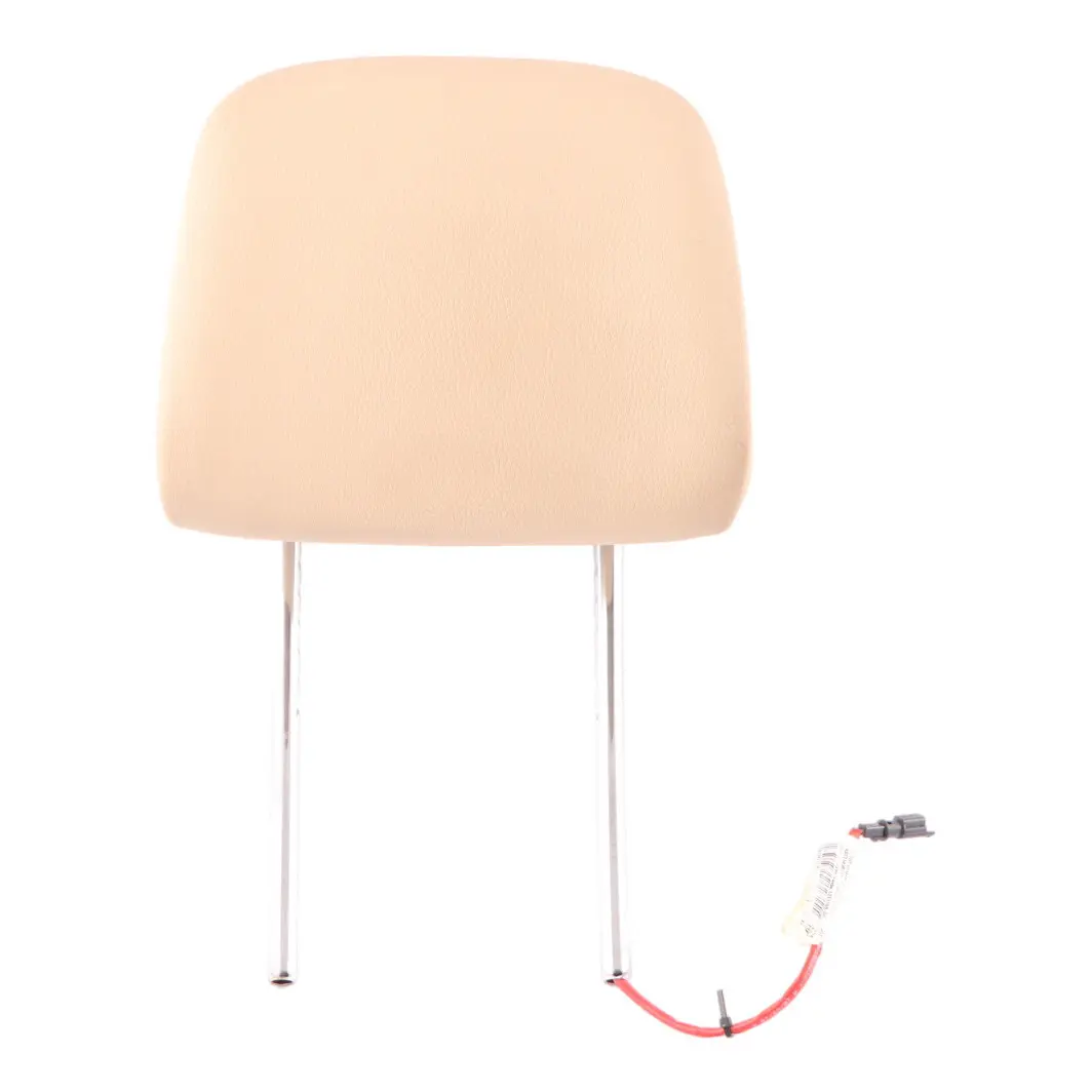 Headrest BMW F07 F10 F11 Front Seat Beige Dakota Leather 7234967