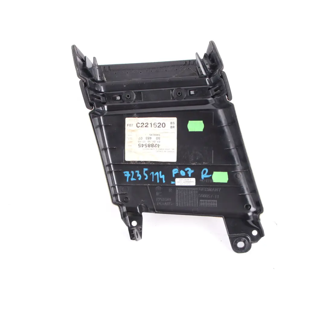 BMW F07 GT Cubierta Columna B Pilar Derecho Elfenbeinweiss - SKU 7235114 - Número de pieza 7235114